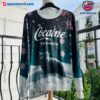 Cocaine Cat Chillin' Snow Day Sweater, Sweatshirt-b nFacV8D