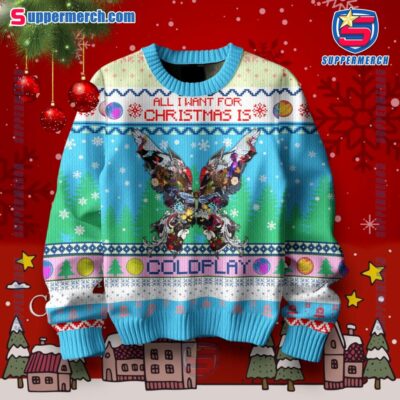 Coldplay Everyone Is An Alien Somewhere Ugly Christmas Sweater-a fbXn4Tz