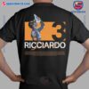 Daniel Ricciardo Racing Driver Number 3 Graphic Unisex T-shirt sJYQdqt