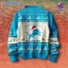 Detroit Lions All I Want For Christmas Is A Lion Win Christmas Sweater-b GXnOqTI