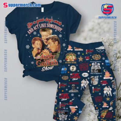 Do A Good Day's Work And Act Like Somebody The Andy Griffith Show Pajamas Set cad3zDg
