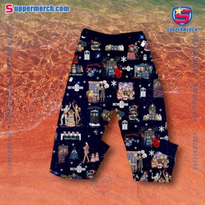 Doctor Who The Whole Of Space Of Time Wrapped With A Ribbon Just For You Christmas Pajamas Set a