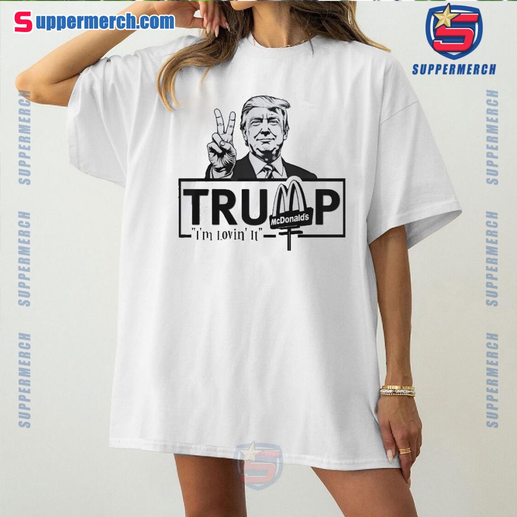 Donald Trump Mcdonald's I'm Lovin' It Unisex T-shirt-a iOmUb0f