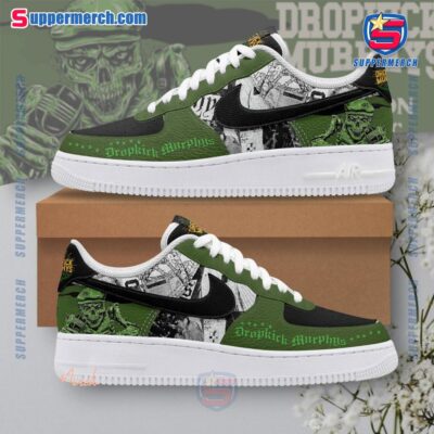Dropkick Murphys Skull Music Air Force Shoes