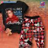 Elvis Presley Blue Christmas Plaid Pajamas Set L1gnloW