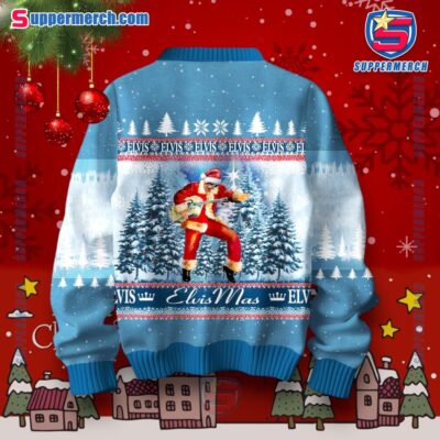 Elvismas Elvis Presley Christmas Sweater-a 2kmtunc