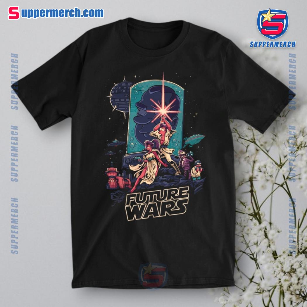 Future Wars Futurama X Star Wars Graphic T-shirt