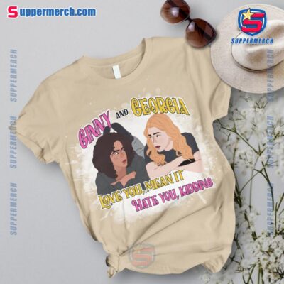 Ginny And Georgia Love You Mean It Hate You Kidding Pajamas Set a
