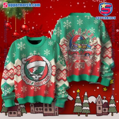 Grateful Dead Have A Jerry Christmas Ugly Sweater nie0Zpq