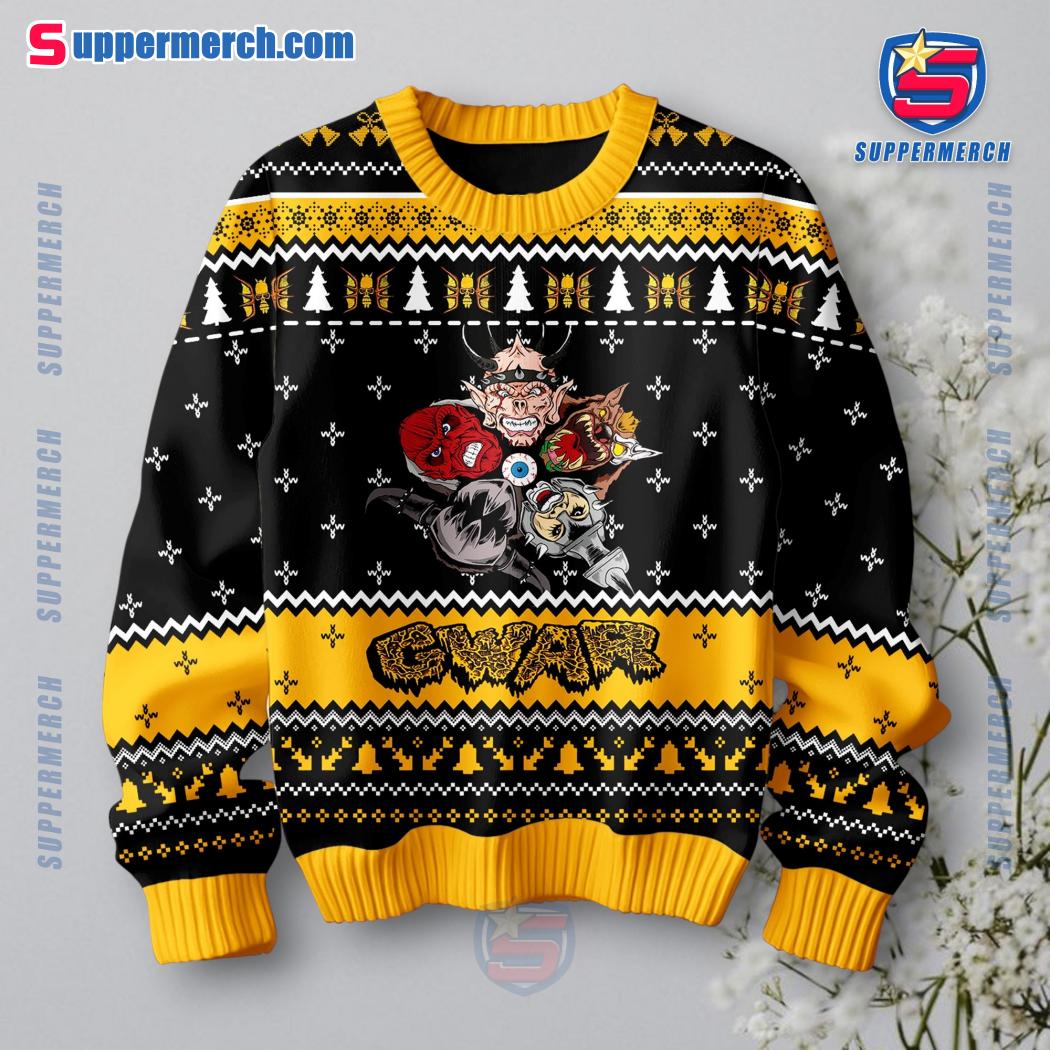 Gwar Design Ugly Christmas Sweater-a Pn6sq8u