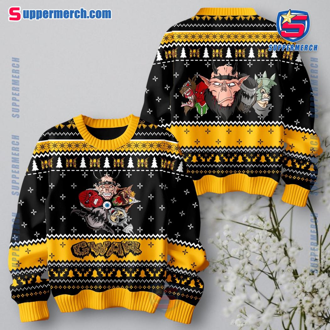 Gwar Design Ugly Christmas Sweater aRUfZLw