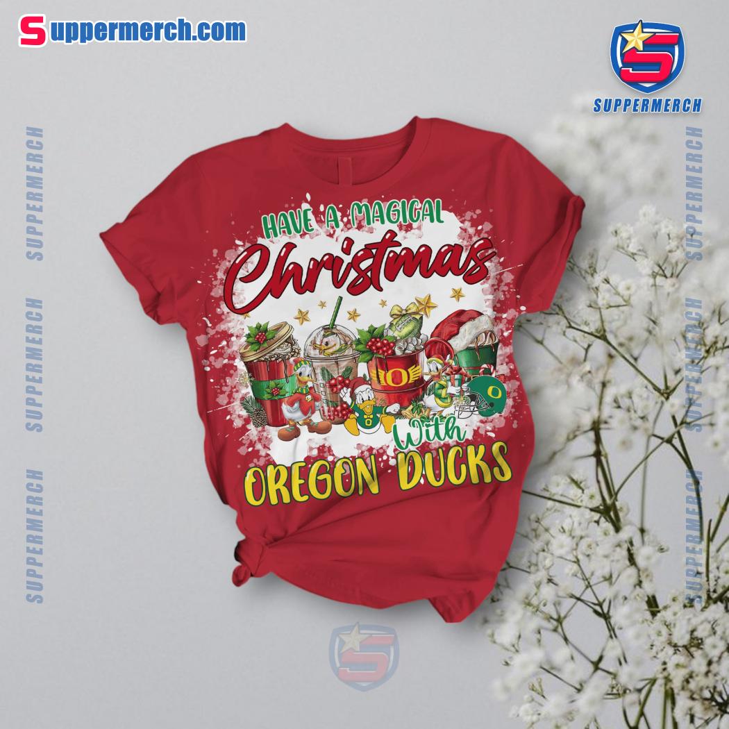 Have A Magical Christmas With Oregon Ducks Pajamas Set-a VIQhdxZ