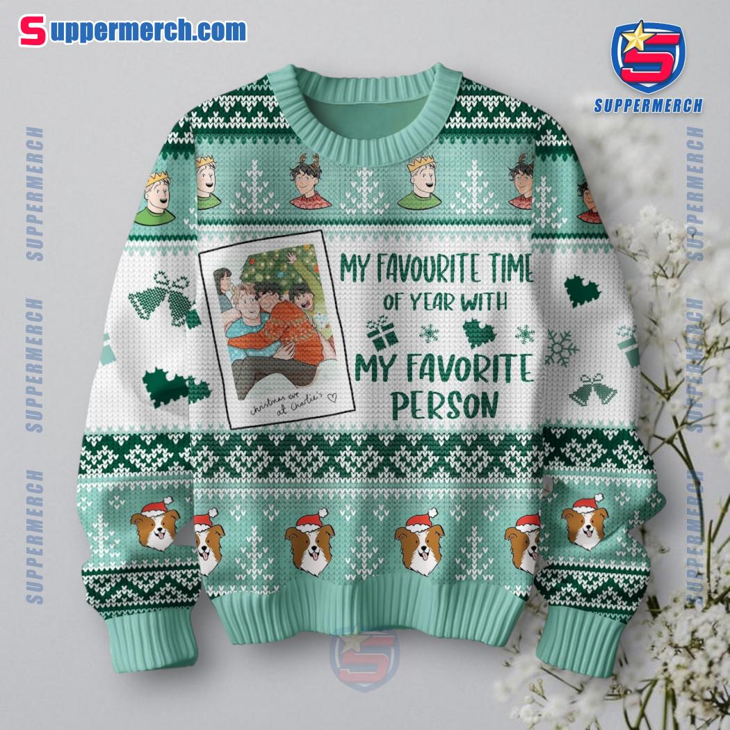 Heartstopper My Favourite Time Of Year With My Favorite Person Ugly Sweater O95Nn2d