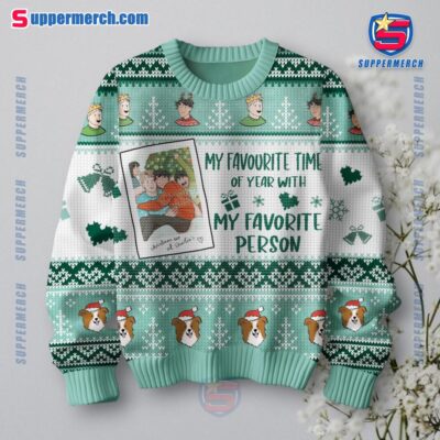 Heartstopper My Favourite Time Of Year With My Favorite Person Ugly Sweater-a eXMRFd4