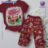 I Run On Dr Depper Christmas Cheer Plaid Pajamas Set oAE6L9U