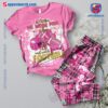 In October We Wear Pink And Watch Arkansas Football Pajamas Set