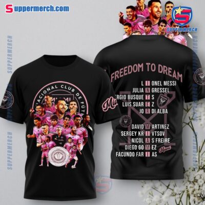 Inter Miami Freedom To Dream 2024 Supporters' Shield Champions Shirt
