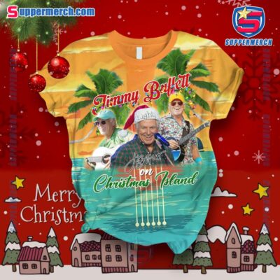 Jimmy Buffett On Christmas Island Pajamas Set-a 1DK2Fn4