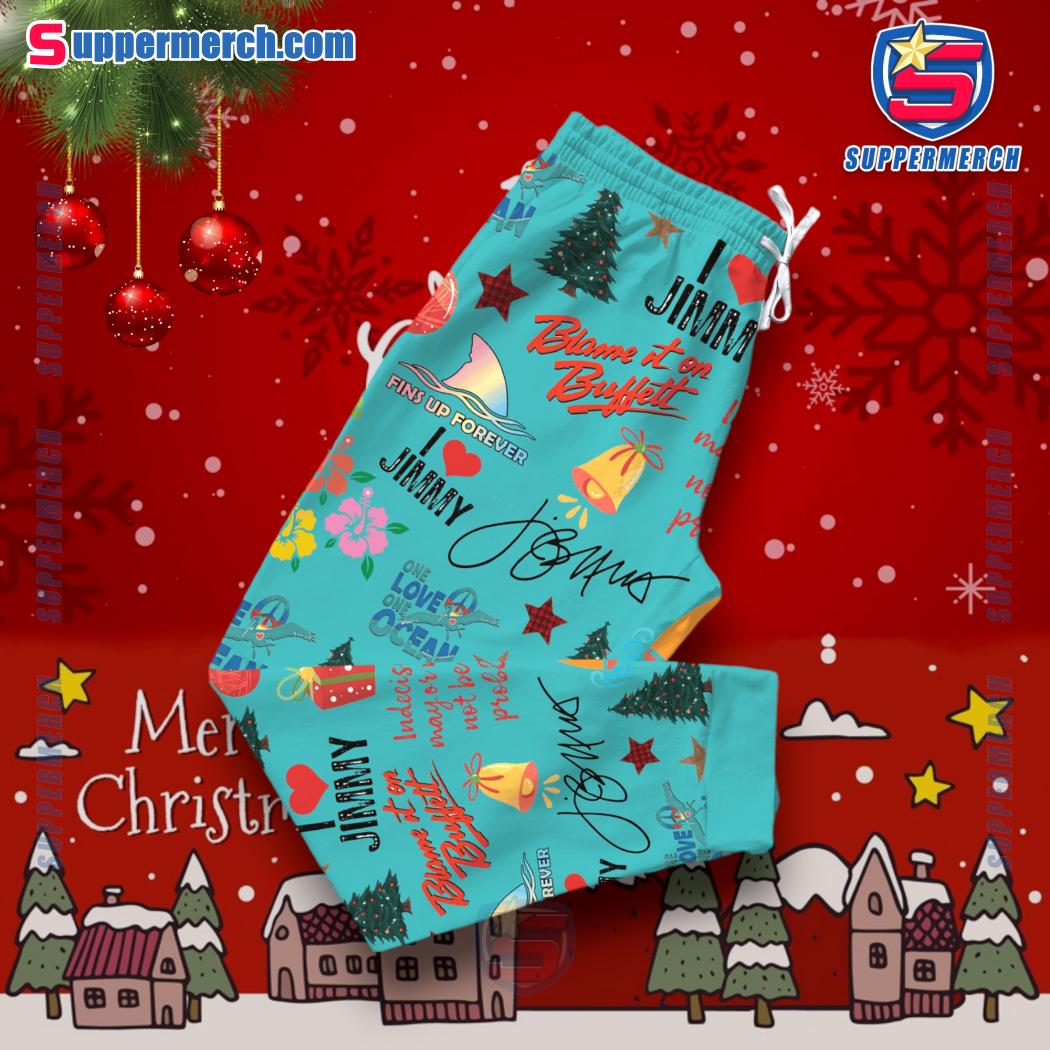 Jimmy Buffett On Christmas Island Pajamas Set-c SrbnWG8