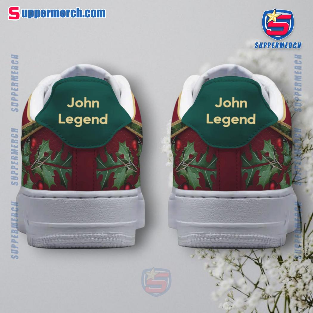 John Legend Have Yourself A Legendary Christmas Air Force Shoes-c ilqV2Qu