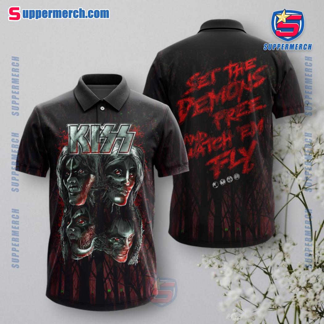 Kiss Monster Set The Demons Free And Watch 'em Fly T-shirt, Hoodie-b 7tOWXHF