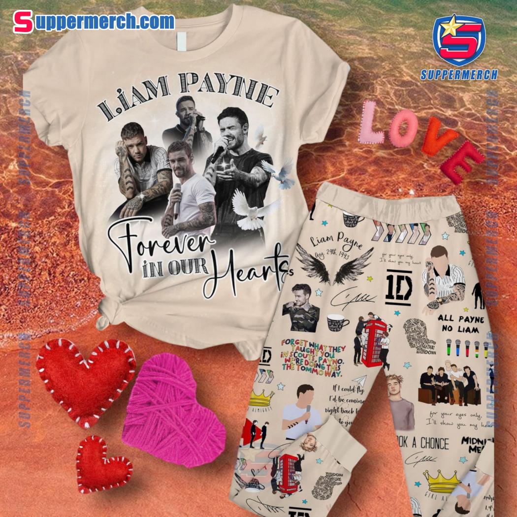 Liam Payne Forever In Our Hearts Pajamas Set YjApUG6