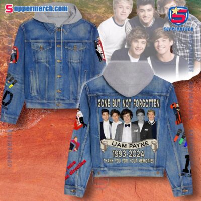 Liam Payne Gone But Not Forgotten 1993-2024 Thank You For The Memories Jean Hoodie Jacket gkGeWQ8