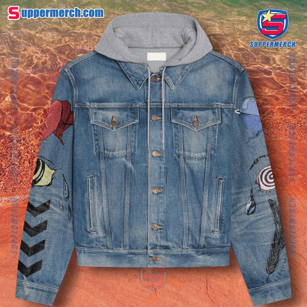 Liam Payne Teardrops Are Falling Jean Hoodie Jacket-a zmWab5Q