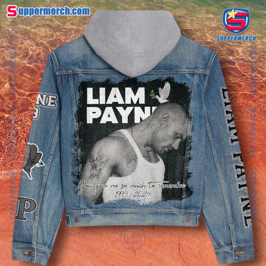 Liam Payne You Gave Me So Much To Remember 1993-2024 Jean Hoodie Jacket-b LCTgDGs