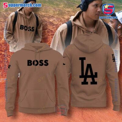 Los Angeles Dodgers Shohei Ohtani Boss Brown T-shirt, Hoodie, Sweatshirt