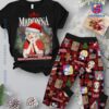 Madonna I'll Wait Up For Your Dead Santa Baby And Hurry Down The Chimney Tonight Pajamas Set rJZtaQ2