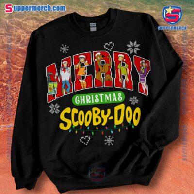 Merry Christmas Scooby-doo Pajamas Set-a IKc3slk