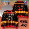 Michael Myers Halloween Horror Ugly Sweater x4OXQrz