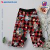 Morgan Wallen Everybody's Singin' All The Bells Are Ringin' Out And It's Christmas All Over Again Plaid Pajamas Set-a DraRuxU