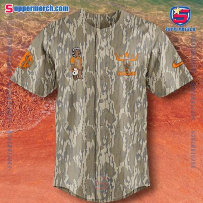 Morgan Wallen Volunteers Knoxville Tennessee Camo Baseball Jersey-a tmJD5Fc