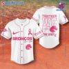 Ncaa Boise State Broncos Together We Fight Breast Cancer Awareness Personalized Baseball Jersey a