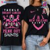 New Orleans Saints Tackle Breast Cancer Pink Out Saints Shirt b