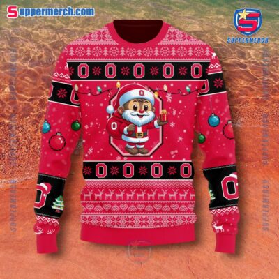 Ohio State Buckeyes Christmas Sweater a