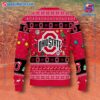 Ohio State Buckeyes Christmas Sweater b