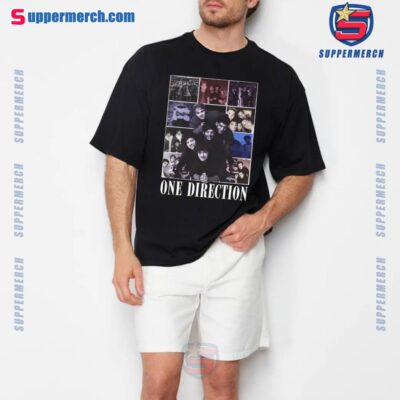One Direction Collage Eras Tour Style Unisex T-shirt-a 0KvAC26
