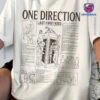 One Direction Last First Kiss Graphic Unisex T-shirt VtWmwEZ