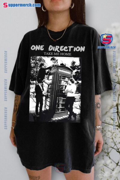 One Direction Take Me Home Vintage Graphic Unisex T-shirt vQWHAJz