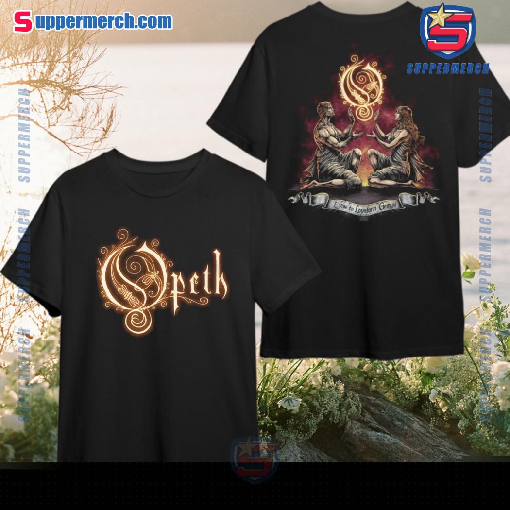 Opeth Lovelorn Gemini Unisex Music Band T-shirt kOwfrbY