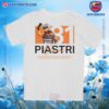 Oscar Piastri Racing Driver Number 81 Graphic Unisex T-shirt QbicSGz