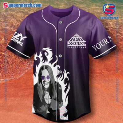 Ozzy Osbourne Rock And Roll Hall Of Fame Induction 2024 Personalized Baseball Jersey-a cT1WuU2