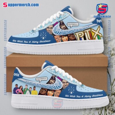 Pentatonix We Wish You A Merry Christmas Air Force Shoes AprtiKT