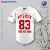 Peter Rose Charlie Hustle Best Player In MLB History Baseball Jersey b