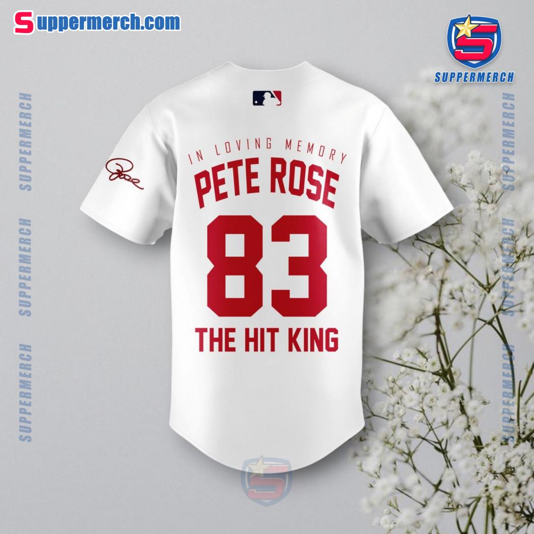 Peter Rose Charlie Hustle Best Player In MLB History Baseball Jersey b