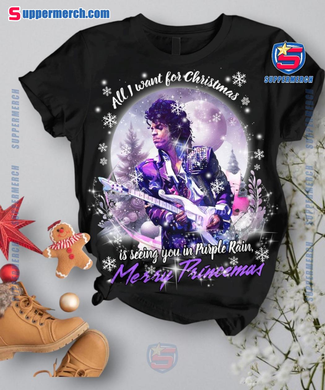 Purple Rain Merry Princemas Plaid Pajamas Set-a iOI9eAP