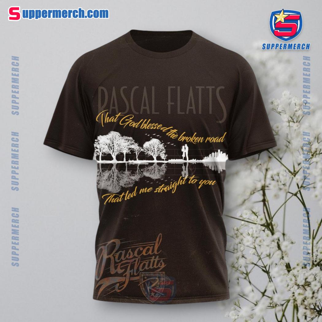 Rascal Flatts Celebrating 25 Years Life Is A Highway Tour Shirt a